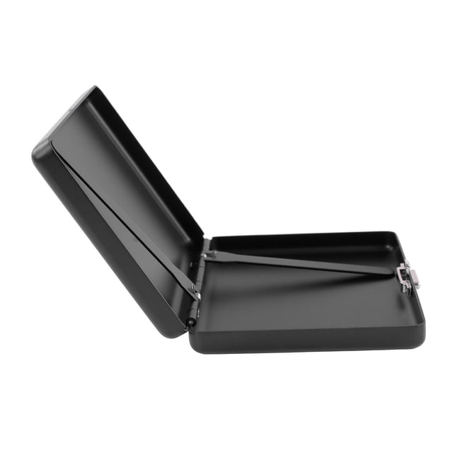 Metal Box, Case Aluminium Alloy Dustproof Multipurpose Waterproof For Women Black