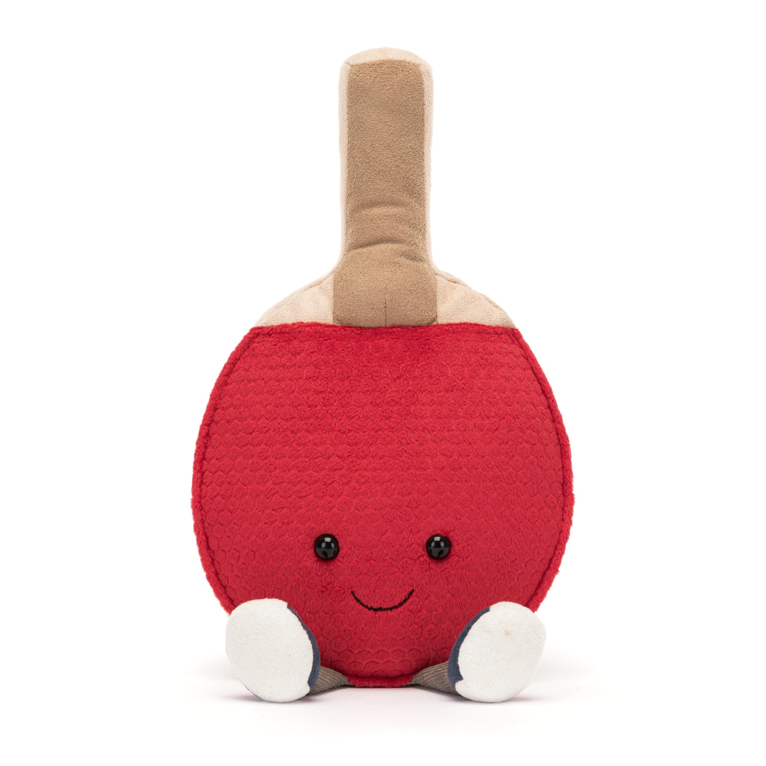 Jellycat Amuseables Table Tennis Paddle Toy, 11 inches - Ping Pong