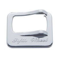 Chrome Plastic Fifth Wheel Rocker Switch Cover fits Peterbilt