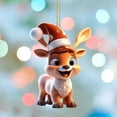 thumbnail image 4 of Utoimkio Cute Animal Christmas Ornaments 2024 Christmas Gifts for Kids Christmas Tree Ornaments,Xmas Tree Hanging Decor Party Supplies, 4 of 5