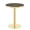 Gold,Gray, variant on NYEESS 23.6 Inch Round Tulip Dining Table, Faux Marble Kitchen Table with Gold Stainless Steel Pedestal for 2-4, Bistro Table for Dining Room Café