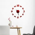 thumbnail image 5 of Fankiway Diy Wall Clock Mirror Surface Sticker Home office Decor Clock, 5 of 5