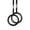 Black, variant on Fuel Pureformance Gymnastics Rings with Straps, Green