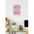 thumbnail image 3 of Hello Kitty and Friends: 25 Snack Time - Collage Wall Poster, 14.725" x 22.375" Framed, 3 of 4