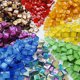 thumbnail image 1 of Gwong hogar 900pcs Patches de mosaico Alta durabilidad Vibrante Mini Mosaico Mosaico Glass Diy Crafts Joyería haciendo regalo de cumpleaños Gwong 21096841, 1 of 7