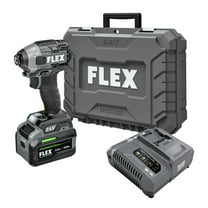 Flex 1/4"" Quick Eject Hex Impact Driver Kit w/ Multi Mode Stacked Lithium Batte