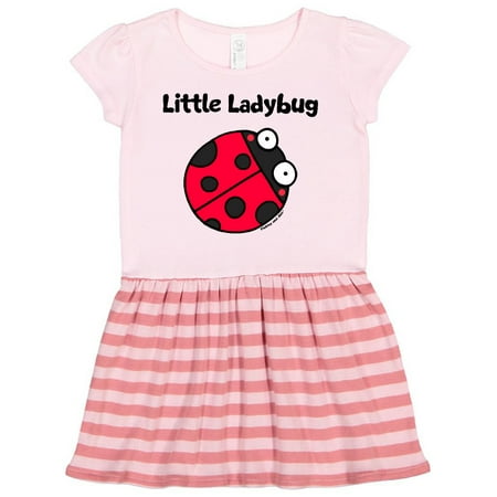 

Inktastic LITTLE LADYBUG Gift Toddler Girl Dress