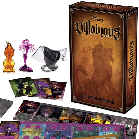 Ravensburger Disney Villainous: Evil Comes Prepared Strategy Board Game for Age 10 & Up - Stand-Alone & Expansion to the 2019 TOTY Game of the Year Award Winner - 2020 TOTY Game of the Year (Best Strategy Games Iphone 2019)