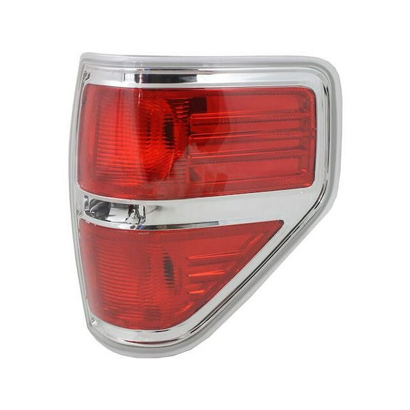 Right Passenger Side Tail Light Assembly - Compatible with 2009 - 2014 Ford F150 Styleside (Excludes FX2, Hrly-Dvsn, SVT and Raptor Models) 2010 2011 2012 2013