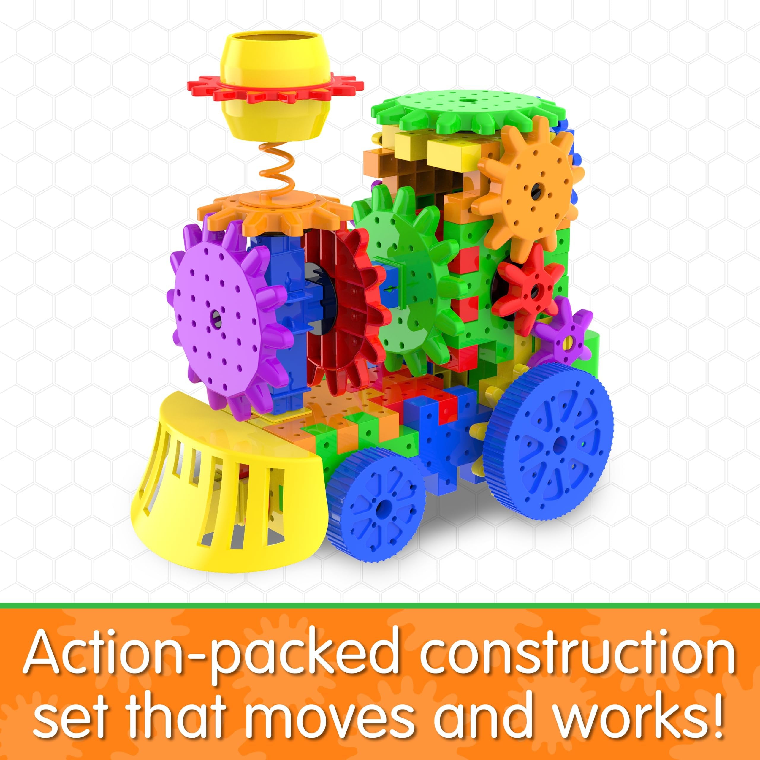 The Learning Journey – Techno Gears – Crazy Train 2.0 – 50+ Pieces