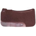 thumbnail image 2 of Horse SADDLE PAD Western Contoured Wool Felt Moisture Wicking Brown 39RT06BR, 2 of 2