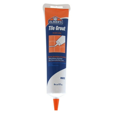 Tile Grout - Elmer's E873 Tile Grout 6-Ounce