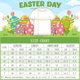 thumbnail image 3 of DDSOL Girls Easter Day Shirt Excavator Short Sleeves Cotton Tee Pink Size 7, 3 of 7