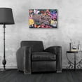 thumbnail image 4 of Epic Art 'Elephants and Butterflies' by Carissa Luminess, Acrylic Glass Wall Art, 24"x16", 4 of 8