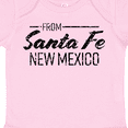 thumbnail image 4 of Inktastic From Santa Fe New Mexico in Black Distressed Text Boys or Girls Baby Bodysuit, 4 of 5