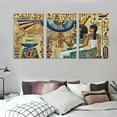 thumbnail image 3 of Ullo0ord Ancient Egypt Posters 1 Canvas Painting Wall Art Poster for Bedroom Living Room Decor, 3 of 4