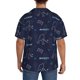 thumbnail image 3 of Balery Hockey Players Camisa Casual de Manga Corta con Botones para Hombre, Texturizada, Estilo Cubano, para Playa, Verano-X-Large, 3 of 5