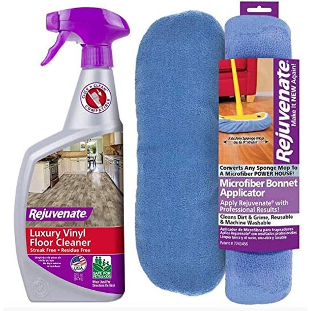 Rejuvenate High Performance Luxury Vinyl Tile Plank Floor Cleaner Ph Neutral Formula Doesnt