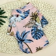 thumbnail image 2 of Novobey Hawaiian Dog Shirts Aloha Dog Shirt Pet Summer Cool Summer Flower Pineapple Shirt for Small to Medium Puppy Dog Cat XS/S/M/L/XL/XXL, 2 of 6