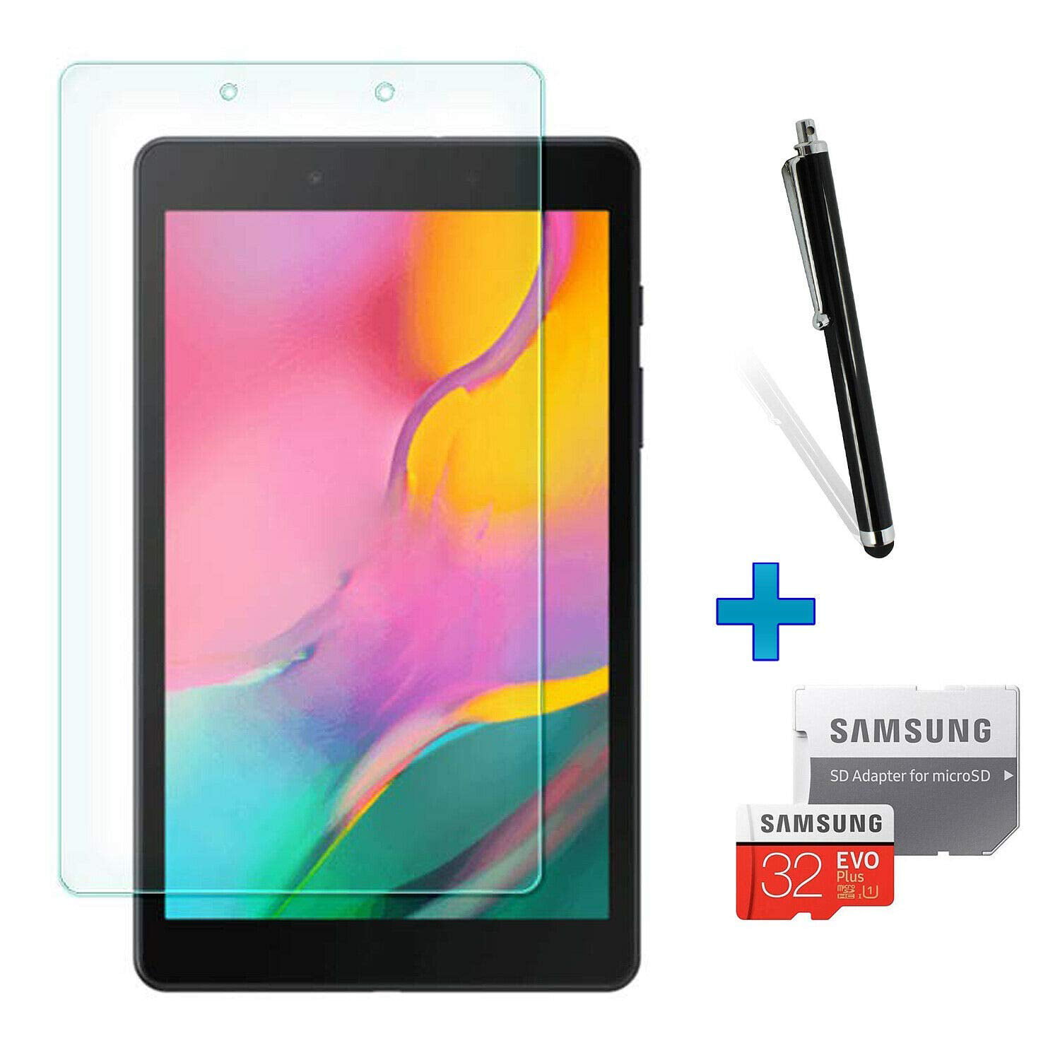 Samsung Galaxy Tab A 8-Inch 32 GB WiFi Tablet Black (2019) International  Version Bundle - Case, Screen Protector, Stylus and 32GB SD Card 