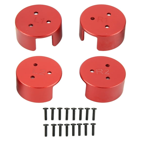 MAYUJIAA Drone Motor Covers Caps Aluminium Alloy Protector Dustproof Case Good Thermal Conductivity for DJI Avata Red HW313-46828
