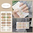thumbnail image 1 of Clearance Sales Nail Sticker Snowflake Finished Nail Polish Film Nail Sticker Nail Sticker, 1 of 2
