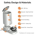thumbnail image 5 of FUKUMARU Automatic Cat Feeder with 2 Bowls, Timed Control WiFi Dog Feeder, 4L, 5 of 7