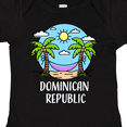 thumbnail image 4 of Inktastic Summer Vacation in the Dominican Republic Boys or Girls Baby Bodysuit, 4 of 5
