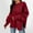 #337-Red, variant on Sweatshirt for Women Casual Round Neck Solid Color Long Sleeve Pullover Loose Womens Shirts Gifts for Women