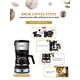thumbnail image 3 of Gevi - Cafetera de 4 tazas con apagado automático, cafetera pequeña con goteo súper automática, cafe, 3 of 9