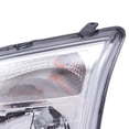 thumbnail image 2 of Miumaeov Left Driver Side Halogen Headlight Headlamp for Ford Transit Connect 2010-2013 Chrome Housing Clear Lens, 2 of 16