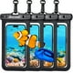 thumbnail image 1 of Funda impermeable Hiearcool para iPhone, paquete de 4, negra, 1 of 8
