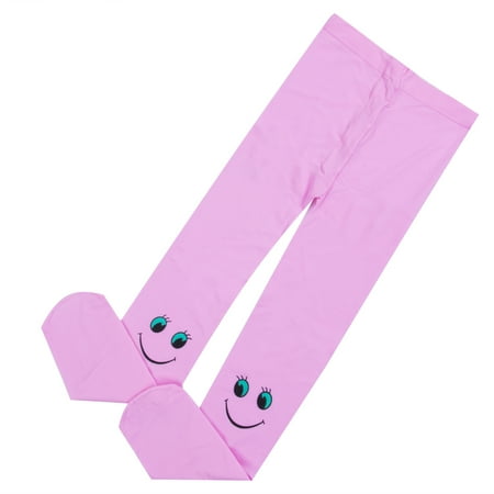 

Cute Baby Girl Novelty Cartoon Smile Soft Tight Pantyhose Stockings Velvet Ballet Lovely 4-9Y