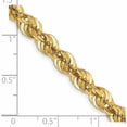 thumbnail image 2 of 14K Yellow Gold 6mm Regular Rope Chain (26 X 6) Made In Peru 040s-26, 2 of 5