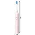 thumbnail image 3 of Teissuly Electric Toothbrush, Electric Toothbrush With 8 Brush Heads ,6 Cleaning Modes, Water Proofing IPX7 Water Proofing Electric Toothbrush Teissuly WER202312133652, 3 of 9