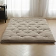 Mattress Japanese Floor Mattress Folding Roll Up Bed Topper Mat for