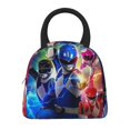 thumbnail image 3 of Bolsa de almuerzo grande Power Rangers para mujeres y hombres, lonchera térmica para adultos, bolsa de almuerzo reutilizable para el trabajo, picnic o viajes (negro), 3 of 8