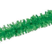 Green Tissue Festooning, 25', (3/Pkg)