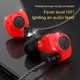 thumbnail image 1 of Gwong Electrónica 2 Unids SK5 Auriculares con cable Control de alambre elegante In-Ear 3.5mm Auriculares desmontables con micrófono para deportes, 1 of 6