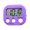 Purple, variant on Multi-Function Electronic Timer - Timer for Hamburgers - Digital Timers Big LCD Display Switch Countdown Timer for Break Time - Cooking,Gym - Meeting - Classroom - Purple