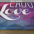 thumbnail image 6 of Ambesonne Live Laugh Love Place Mats Set of 4, Words Mosaic, Standard Size, Multicolor, 6 of 6