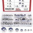 thumbnail image 1 of shiyou-165-Piece Stainless Steel Nylon Lock Nut Assortment Kit, Size Include: M3 M4 M5 M6 M8 M10 M12 (Lock Nuts), 1 of 4