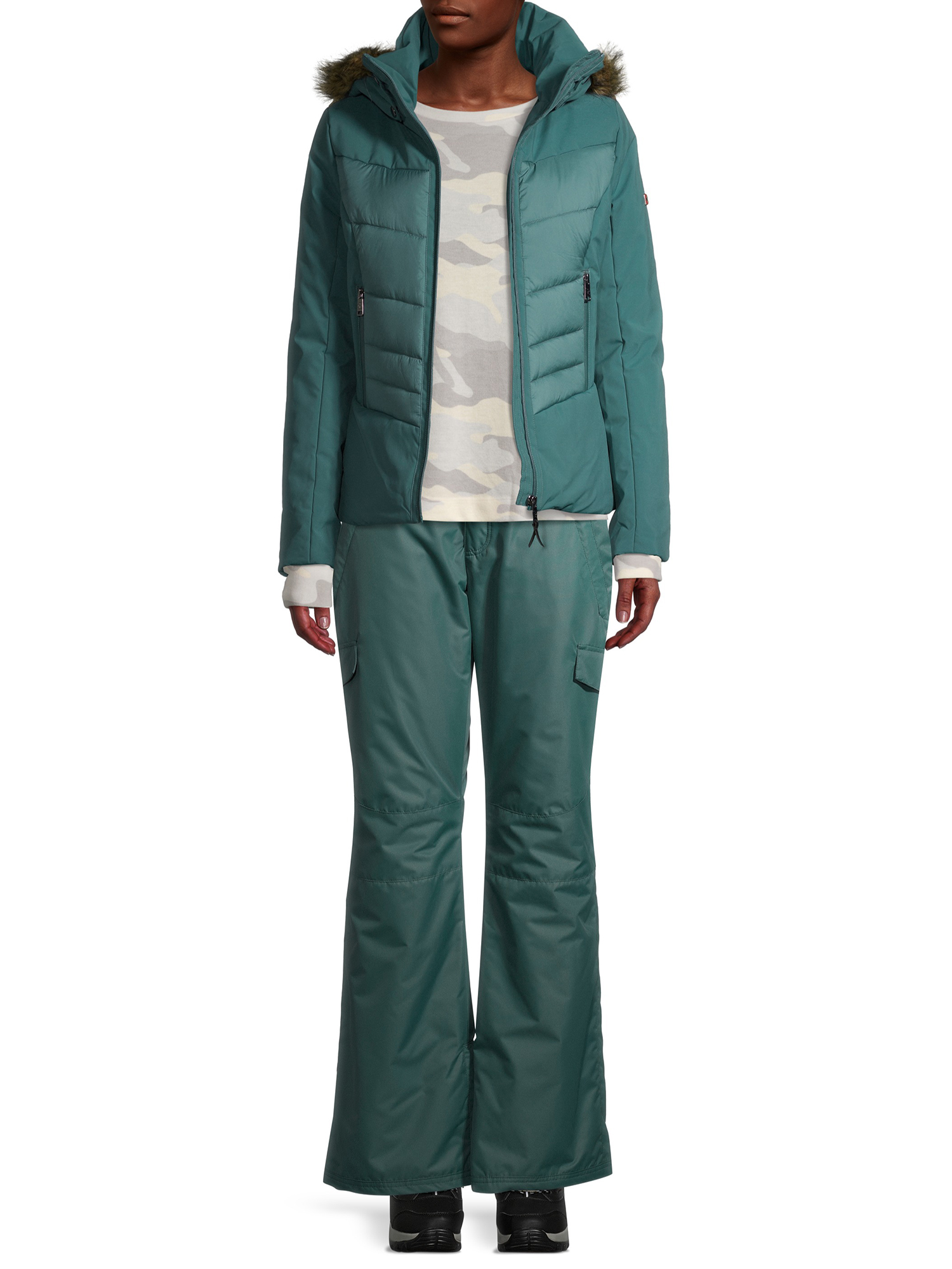 Swiss Tech Women's Cargo Ski Snowboard Pants