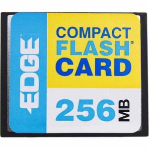 - EDGE Tech 256MB Digital Media CompactFlash Card - 256 MB