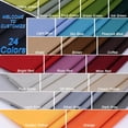 thumbnail image 4 of Ensemble de Housses de Coussin de Lit de Jour Résistant à l'Eau pour Lit Simple - Résistant à la Décoloration, Housse de Coussin de Remplacement pour Lit de Jour Extérieur (4 Pcs) - s'Adapte aux Meubles de Balançoire, Patio et Jardin - Rouge Vif, 4 of 6