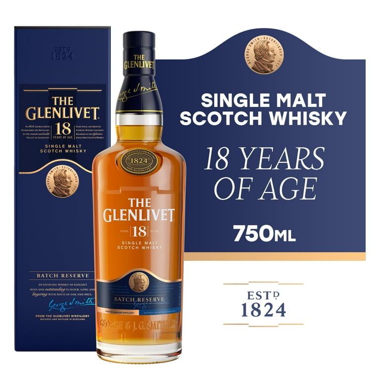 THE GLENLIVET 18年 バッチリザーブ The Glenlivet Batch Reserve Single Malt ScotchAged 18 Years, 750