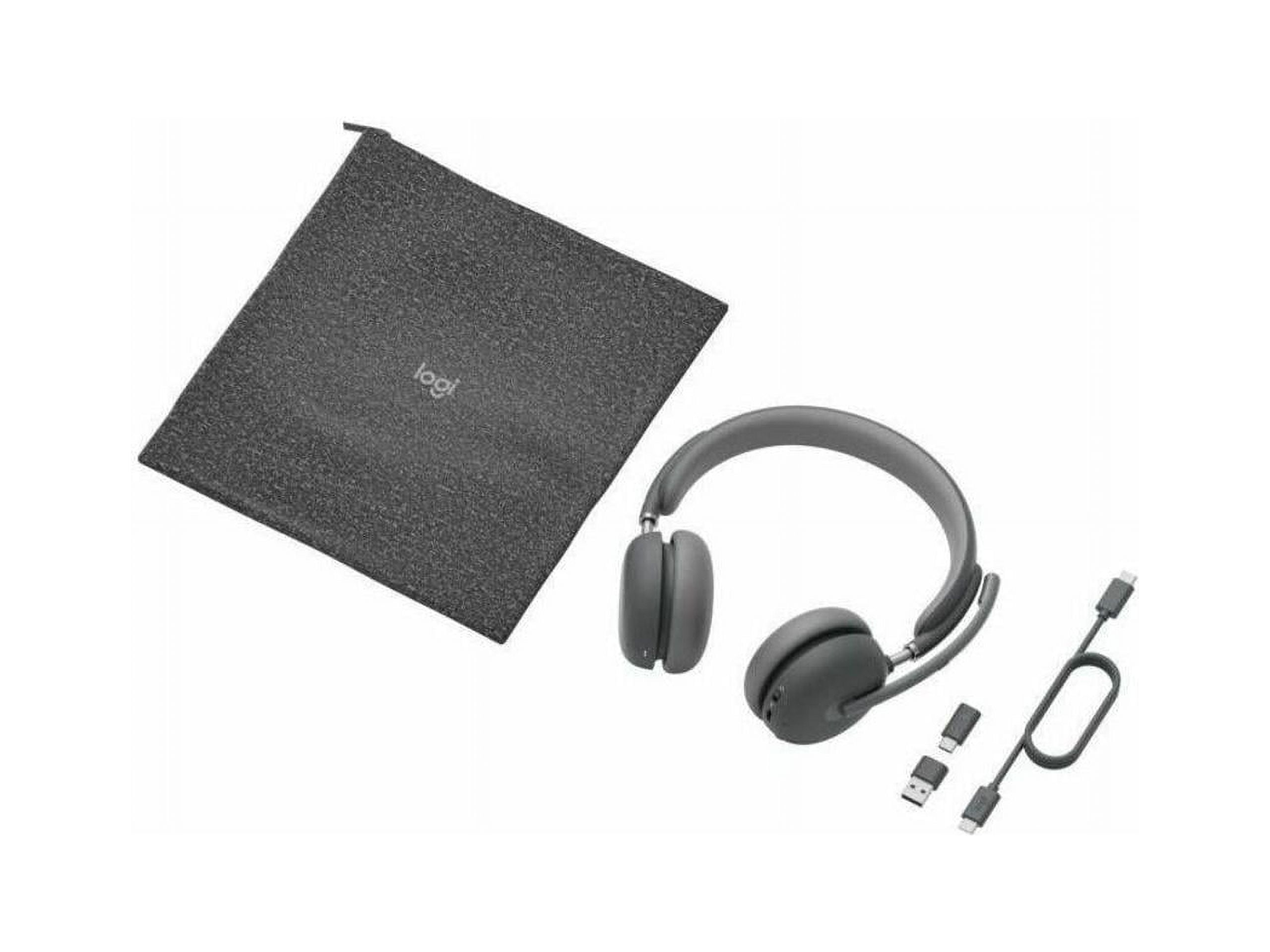 Logitech Zone Wireless 2 Over-the-Head Headset, Graphite
