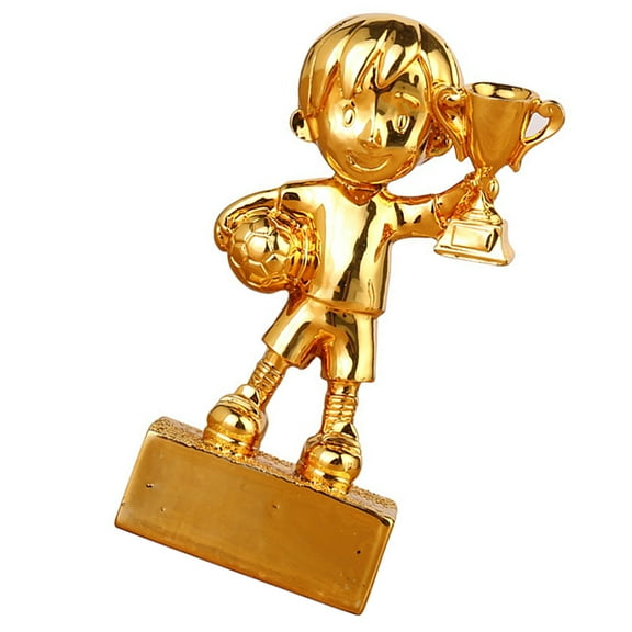 FOMIYES Appreciation Trophy Award Trophy Synthetic Resin Small Character Design 1Pcs Decoration for Game Prizes for Fan Gear