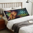 thumbnail image 4 of Fotbe Whimsical Dragon Color Cool Funda para Almohada Corporal con Diseño, Funda de Microfibra Ultrasuave de 20x54 Pulgadas, Ropa de Cama Elegante, 4 of 7