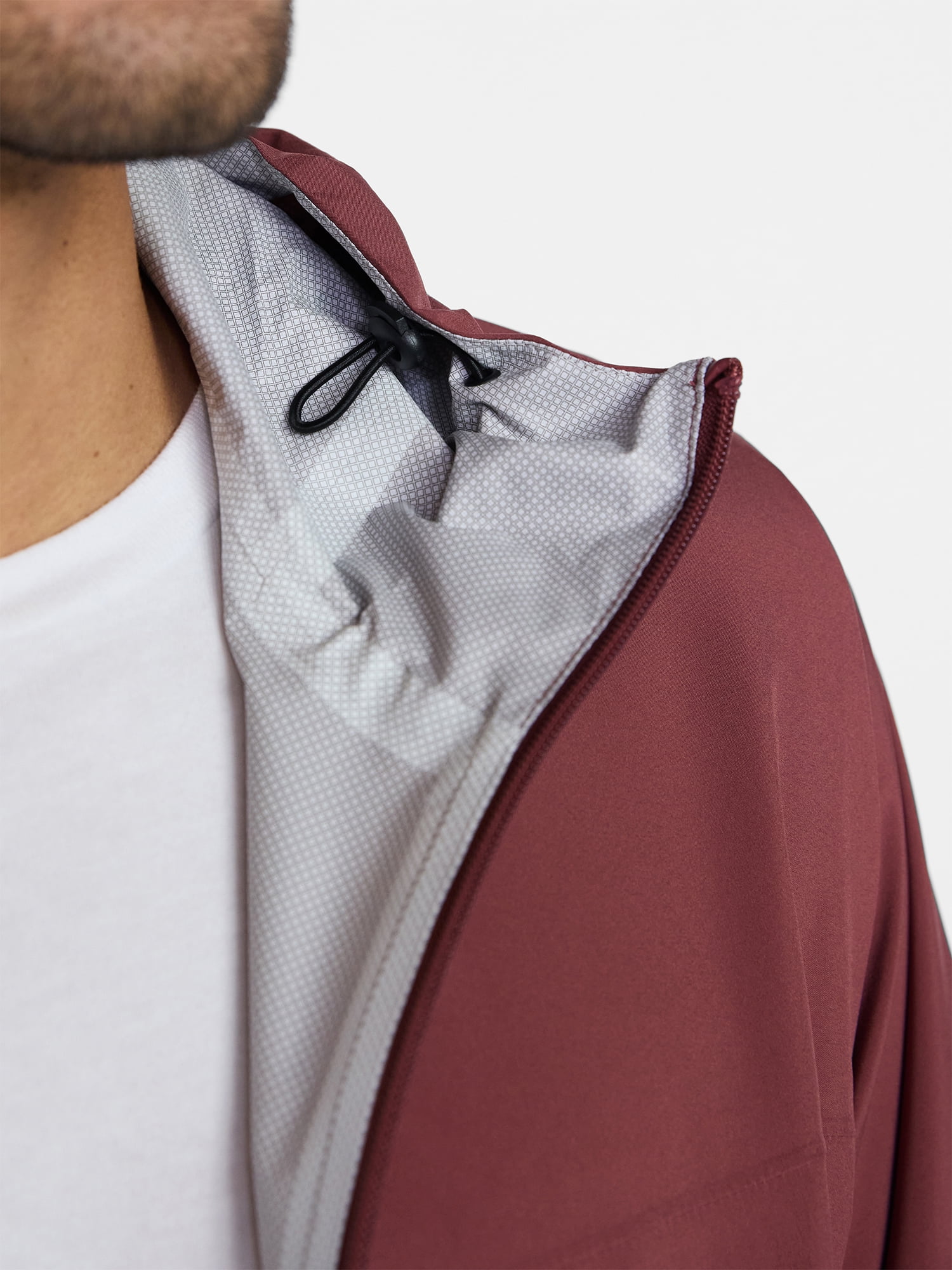Ozark Trail Men's and Big Men's Seal Seamed Rain Jacket, Sizes S-3XL
